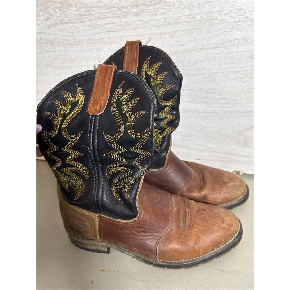 Double H Boot Company Roper Western Cowboy Boots. Sz 8D